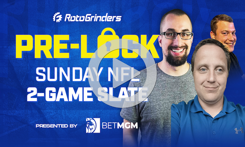 NFL Divisional Round Pre-Lock Show: Sunday Slate