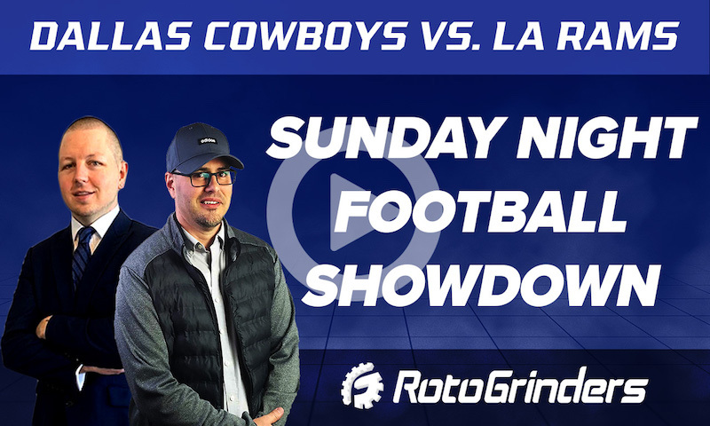 2020 NFL Week 1 Premium Sunday Night Showdown: Dallas Cowboys vs. LA Rams