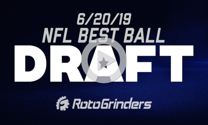 DRAFT NFL Best Ball Championship Picks