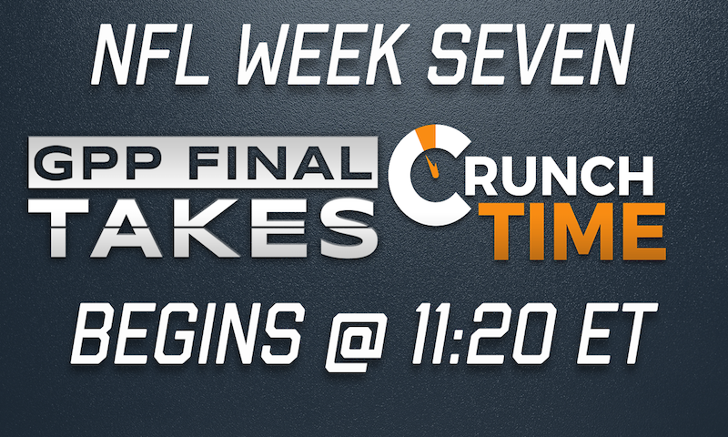 NFL Week 7 Premium Sunday Block