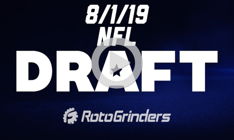 NFL DRAFT Best Ball Live Drafts - RotoGrinders