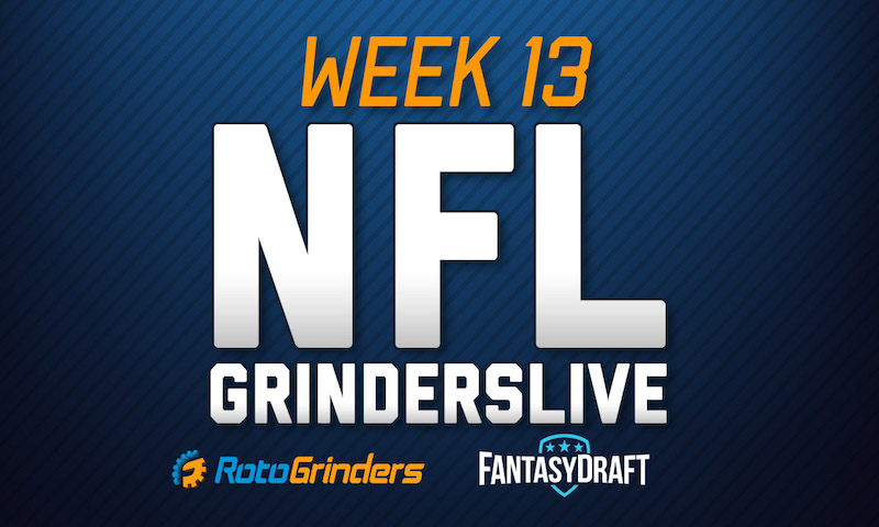NFL Week 13 GrindersLive