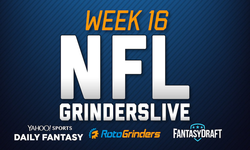 NFL Week 16 GrindersLive