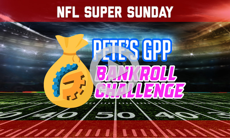 NFL Super Sunday DraftKings GPP Bankroll Live Build w/ MrTuttle05