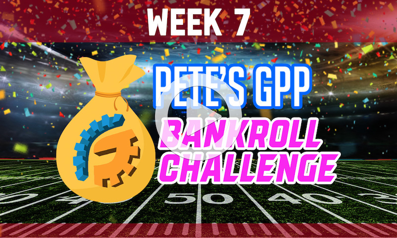 NFL Week 7 DraftKings Bankroll Challenge with Pete Overzet and Drew Morse
