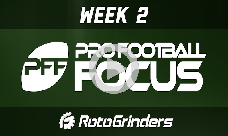 NFL Week 2 Pro Football Focus