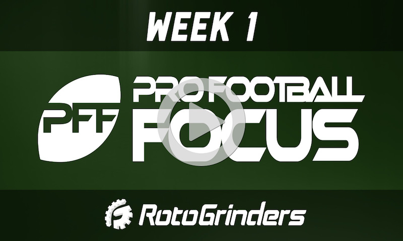 NFL Week 1 Pro Football Focus