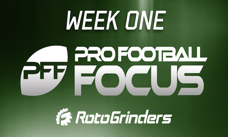 NFL Pro Football Focus Week 1