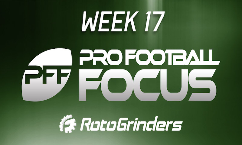NFL Week 17 Pro Football Focus