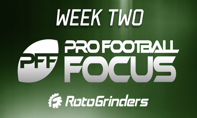 NFL Week 2 Pro Football Focus