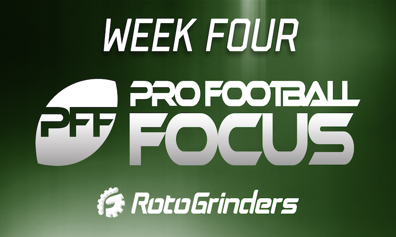 NFL Week 4 Pro Football Focus