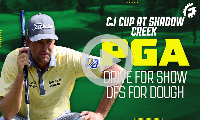 PGA Drive for Show, DFS for Dough: CJ Cup at Shadow Creek