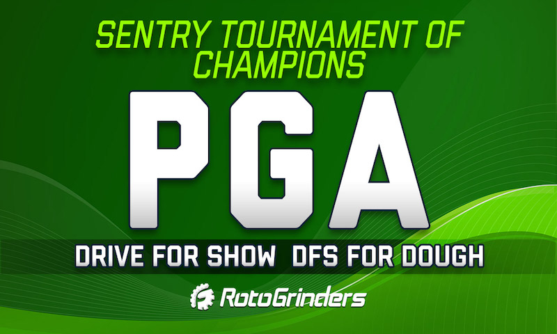 PGA Drive for Show, DFS for Dough: Sentry Tournament of Champions