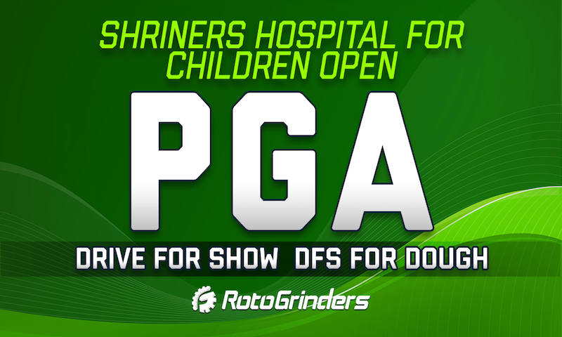 Drive for Show, DFS for Dough: Shriners Hospital for Children Open