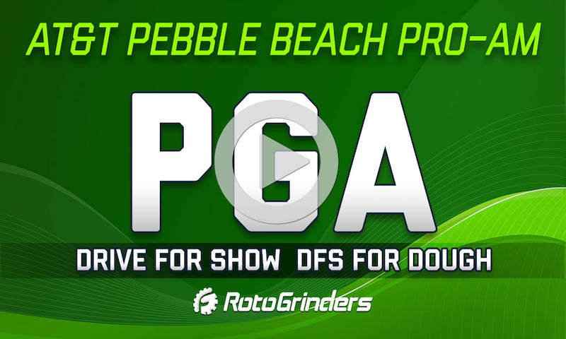 PGA Drive for Show, DFS for Dough: AT&T Pebble Beach Pro-Am