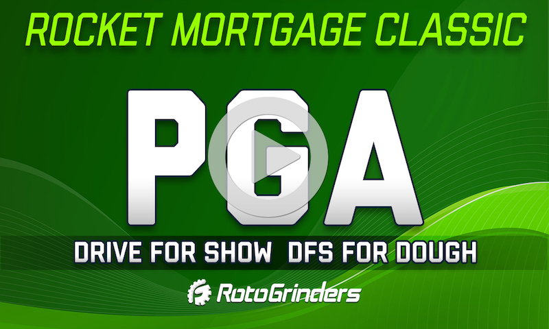 PGA Drive for Show, DFS for Dough: Rocket Mortgage Classic