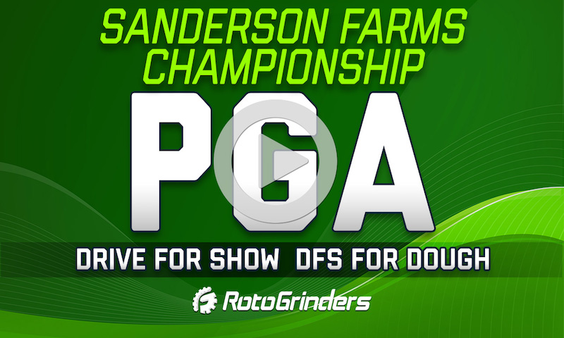 PGA Drive for Show, DFS for Dough: Sanderson Farms Championship