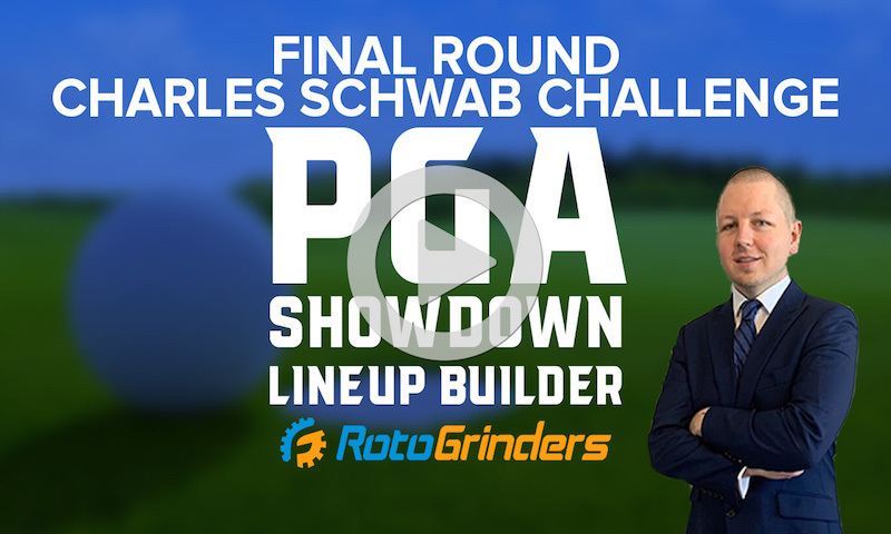 Premium PGA Showdown Lineup Builder: Charles Schwab Challenge