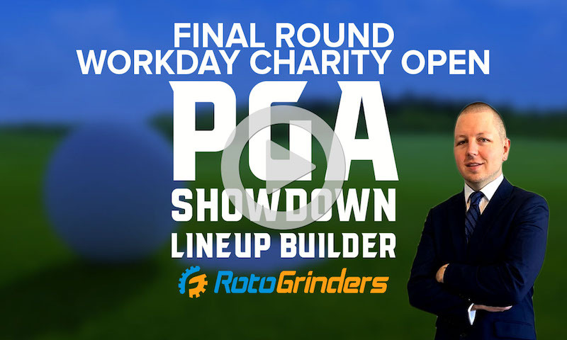 Premium PGA Final Round Showdown Lineup Builder: Workday Charity Open