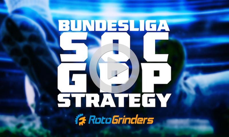 Bundesliga DFS GPP Strategy - Saturday, June 6th