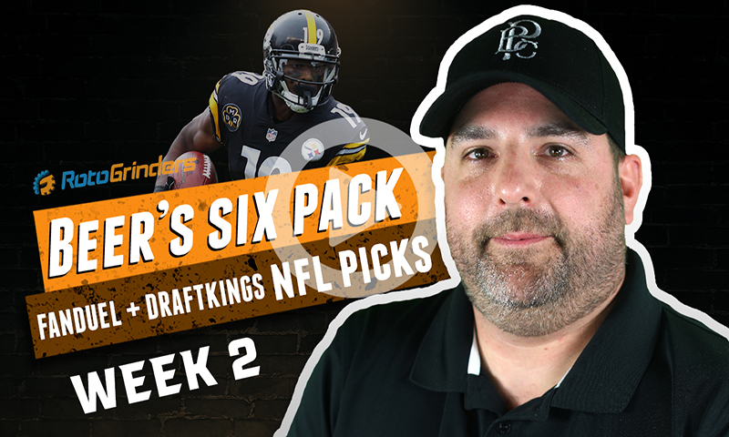 FanDuel & DraftKings NFL Six-Pack: Week 2