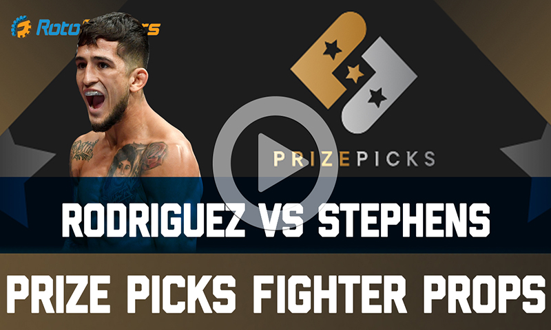 Fighter Props For UFC Mexico City RODRIGUEZ VS STEPHENS