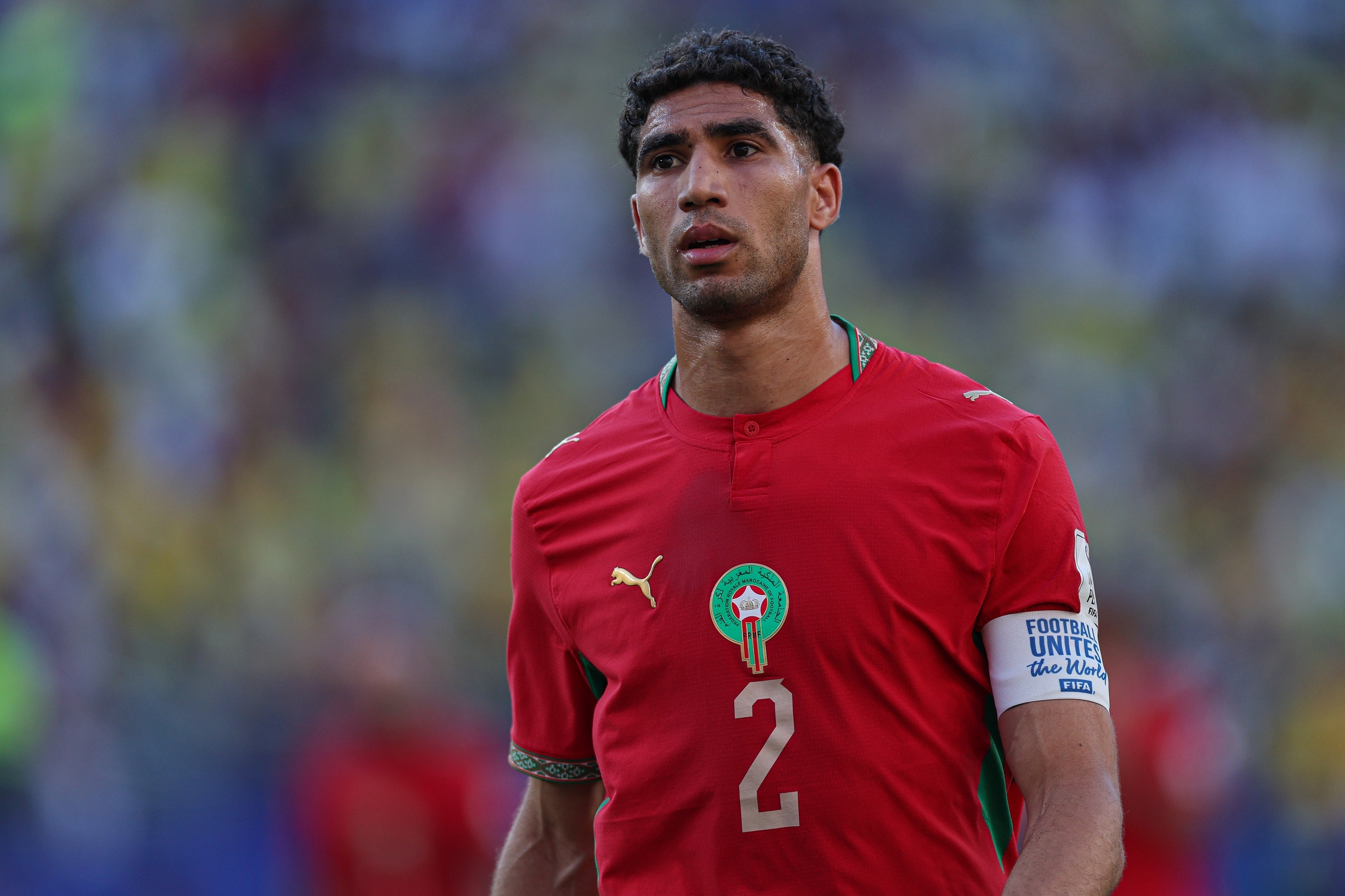 Achraf Hakimi of Morocco Achraf Hakimi of Morocco