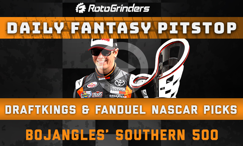 The Daily Fantasy Pitstop - Bojangles’ Southern 500