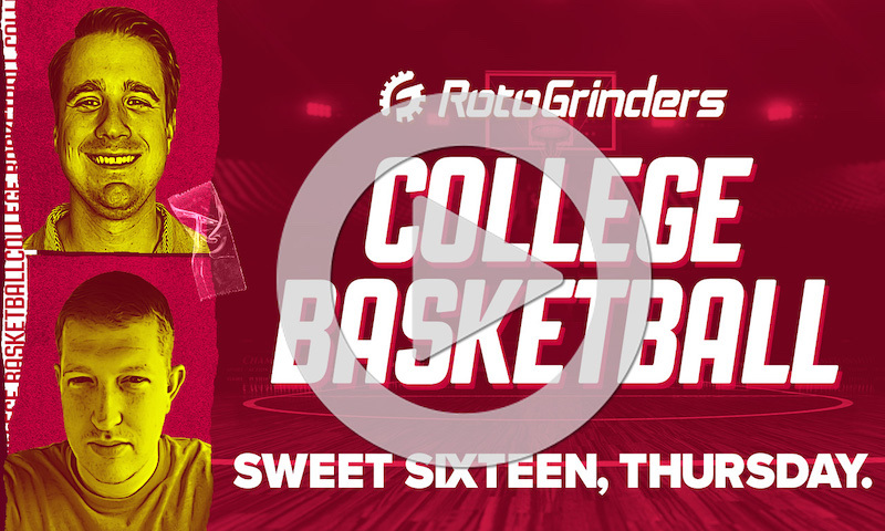 Premium College Basketball DFS Roundtable - Sweet Sixteen Thursday Slate (3/23/23)