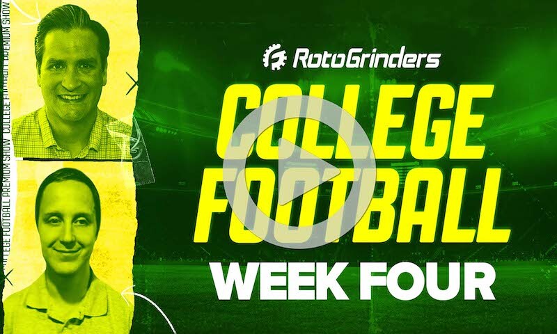 RotoGrinders Premium College Football Breakdown Show: 10/2/21