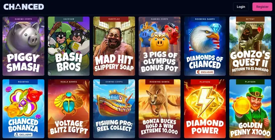 Chanced Social Casino Real Money