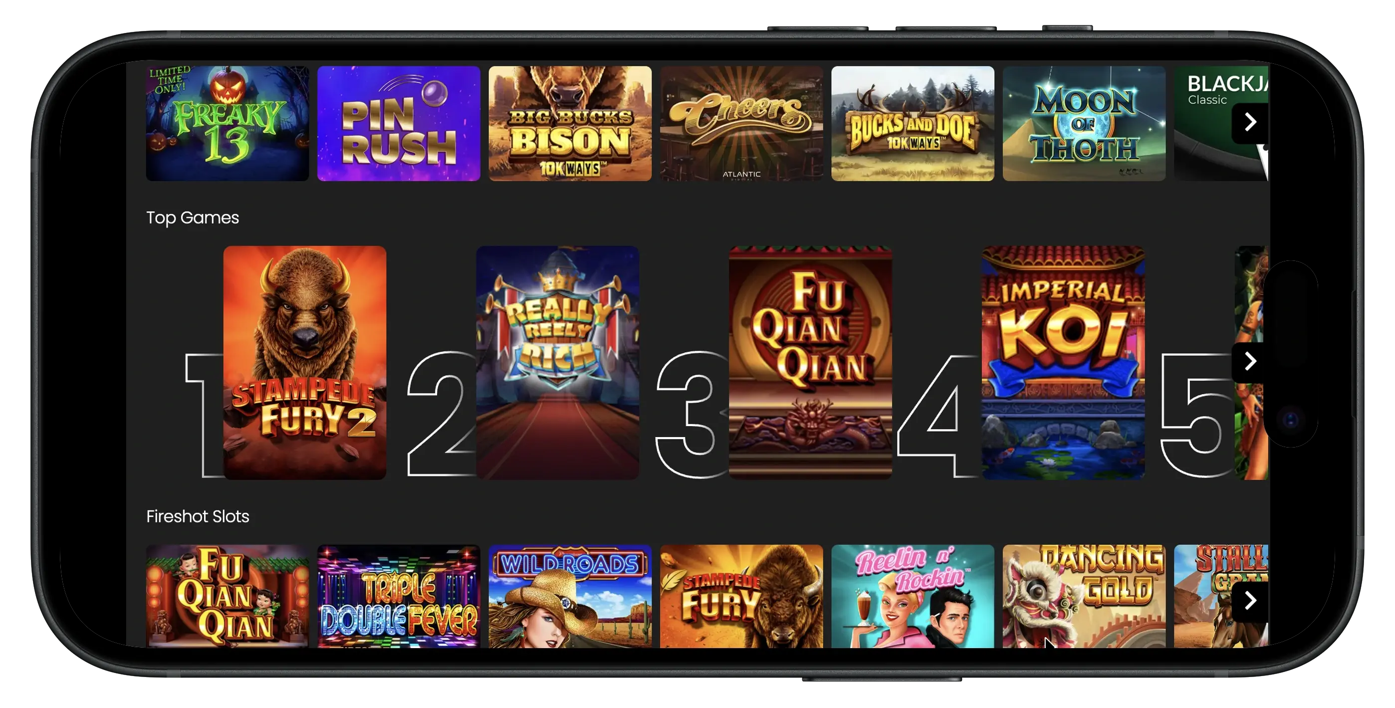 Chumba Casino promo code games and top games.
