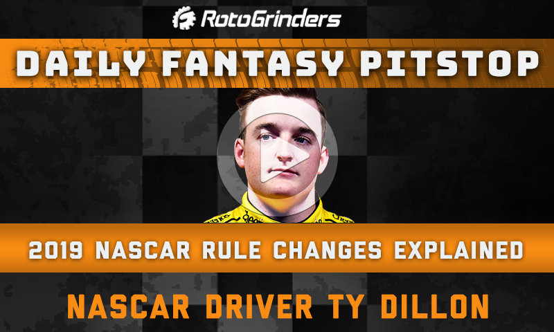 NASCAR Driver Ty Dillon Discusses Daytona 500 & 2019 Rule Changes