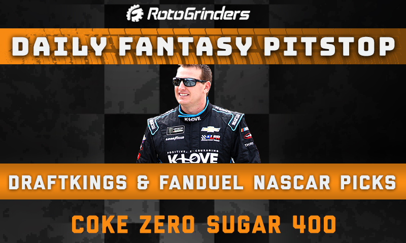 DraftKings NASCAR Picks: Coke Zero Sugar 400 - Daily Fantasy Pitstop