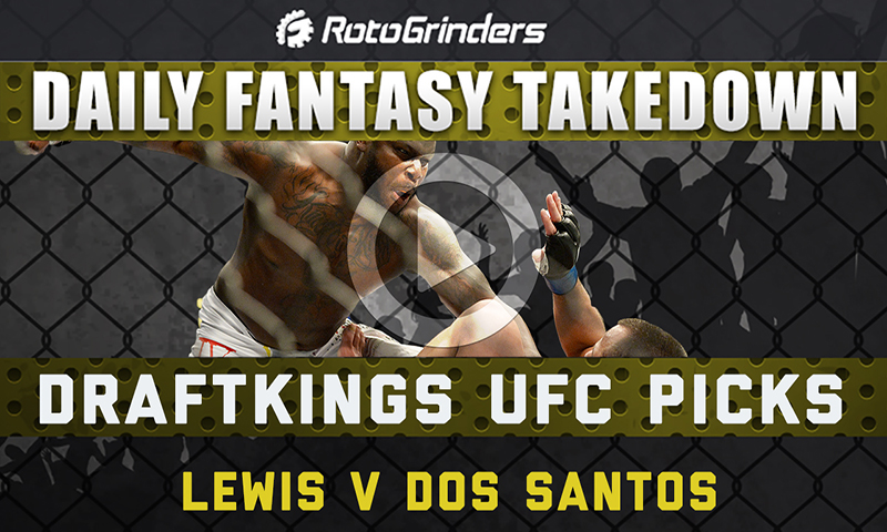 Daily Fantasy Takedown - UFC Fight Night 146 - Wichita