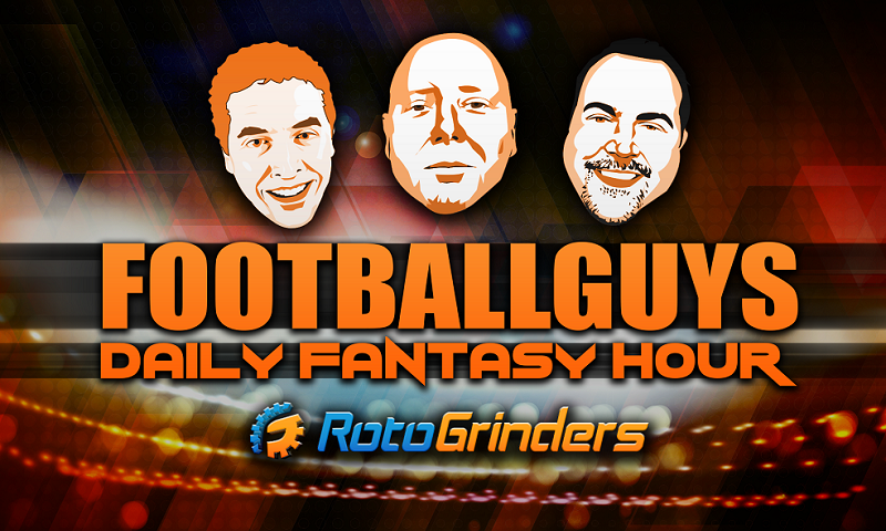 NFL Week 7 DFS Hour Featuring FootballGuys & RotoGrinders - FanDuel & DraftKings Picks