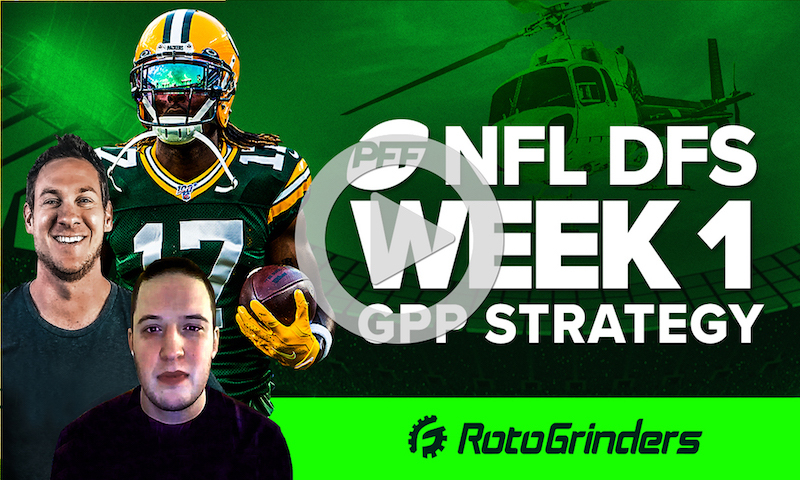 NFL DFS Week 1: Pro Football Focus