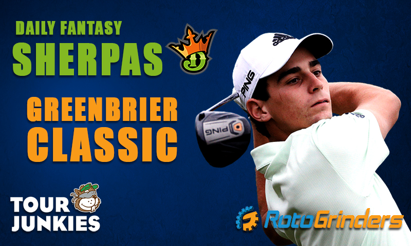 PGA Daily Fantasy Sherpas: The Greenbrier Classic
