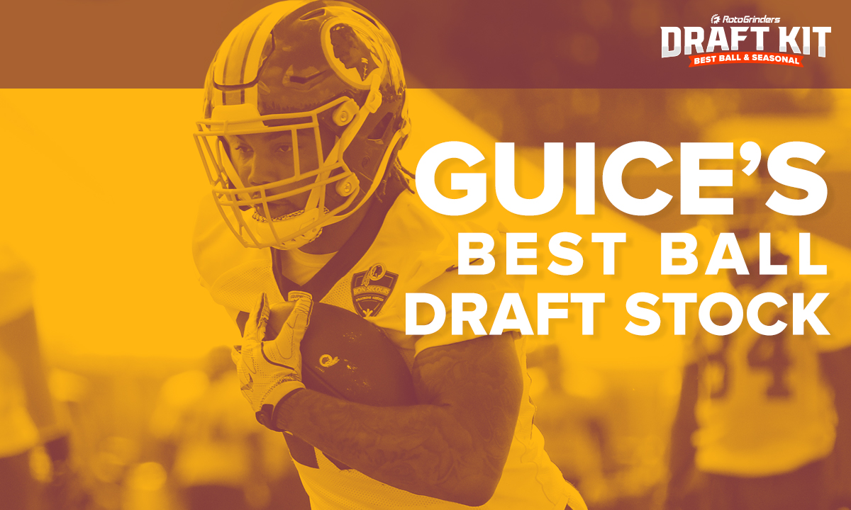 NFL Best Ball: How Does Derrius Guice's Latest Injury Affect His Draft Stock?