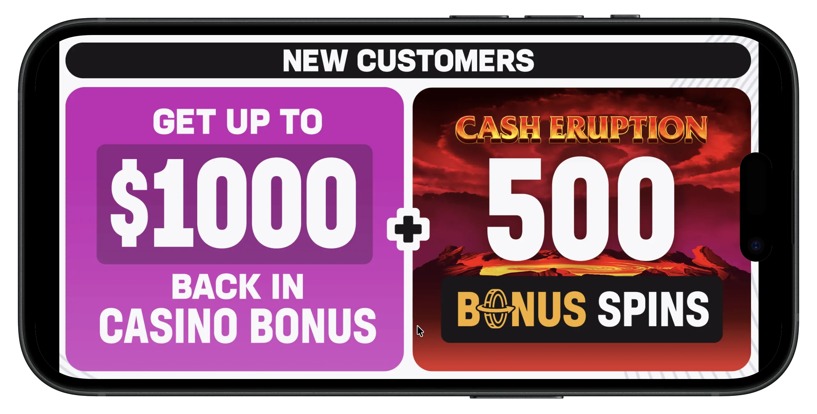 Hard Rock Casino new player welcome bonus.