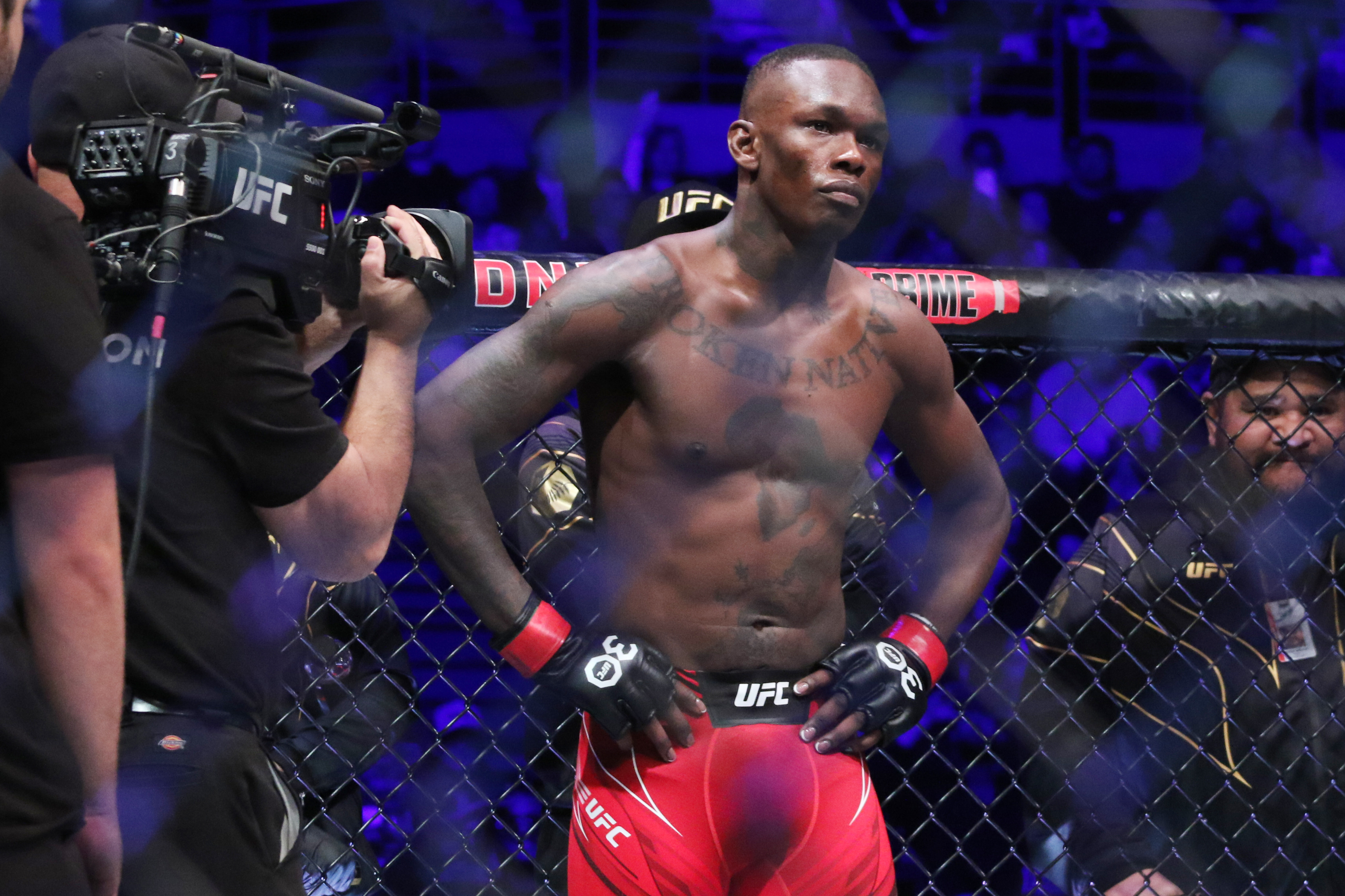 UFC fighter Israel Adesanya
