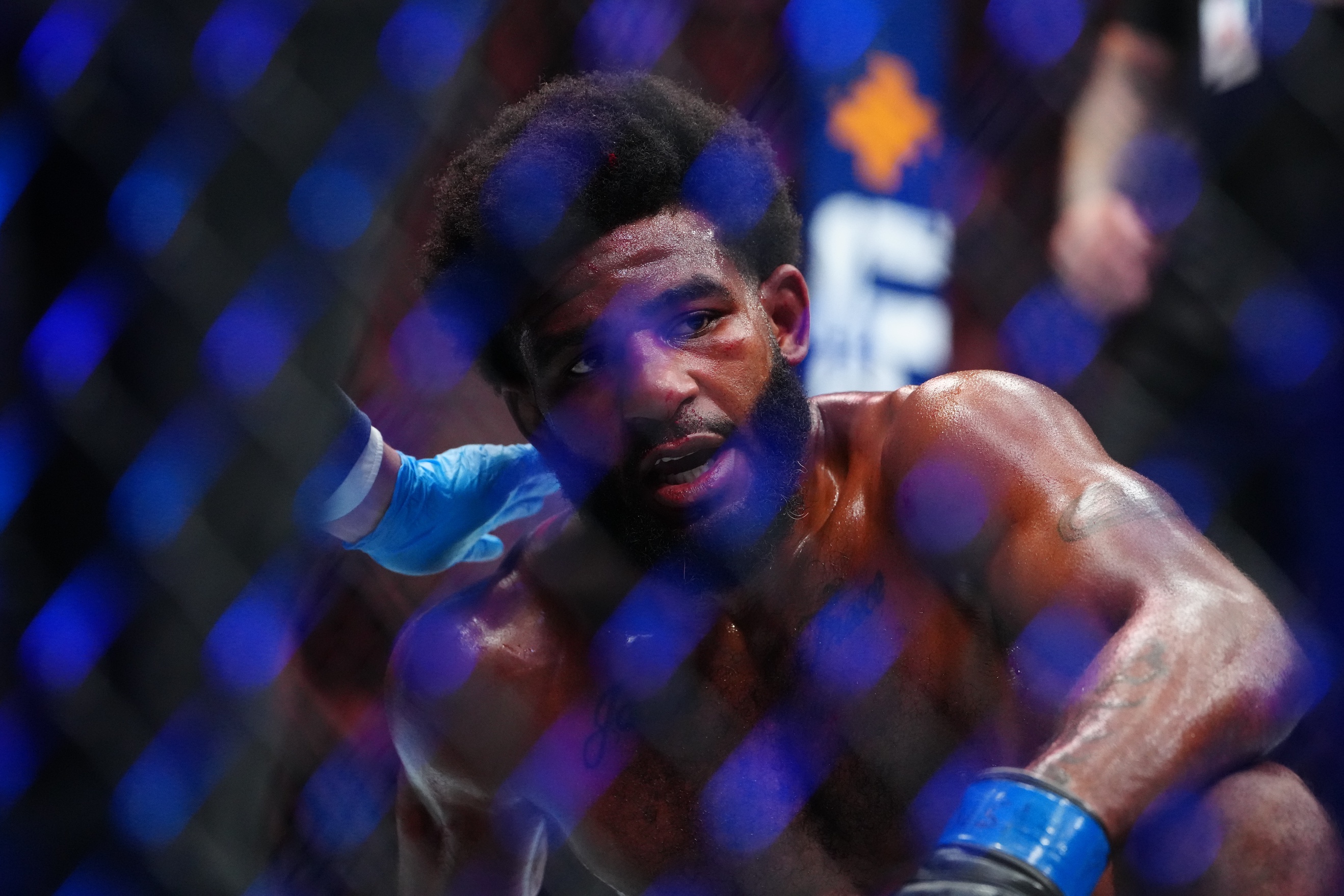 Jacobe Smith of the UFC Jacobe Smith of the UFC