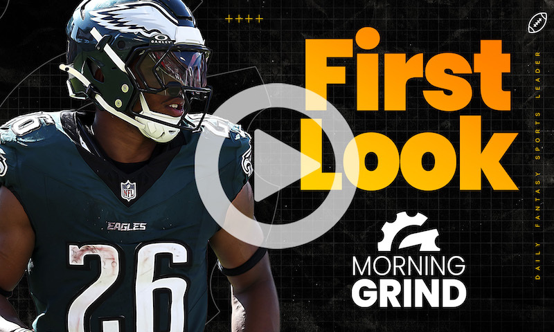NFL DFS Morning Grind: DraftKings Picks for the Divisional Round