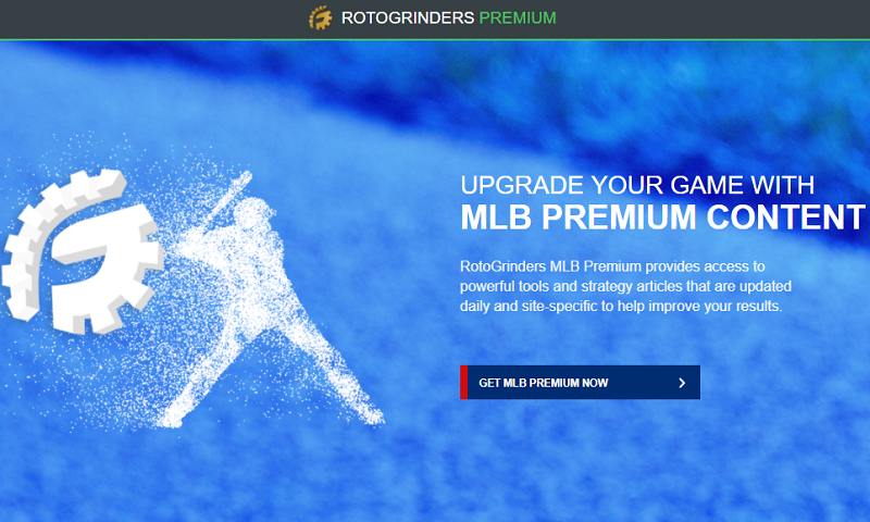 2018 RotoGrinders MLB Premium Available For Purchase!
