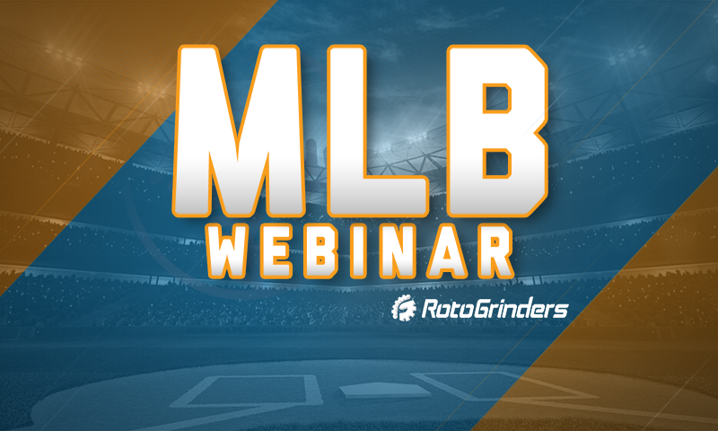 Webinar: MLB DFS 101 - Using RotoGrinders Tools to Build Better Lineups