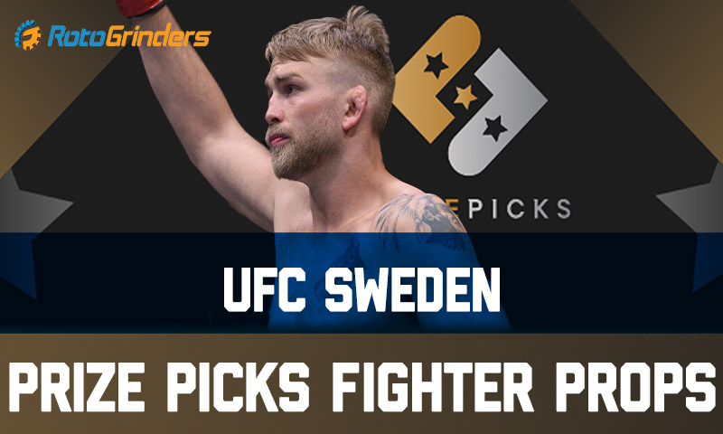 PrizePicks MMA Player Props - UFC Sweden
