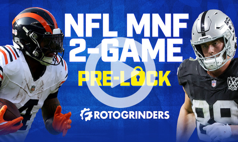 NFL DFS Pre-Lock Show: Week 15 - Monday Night Football