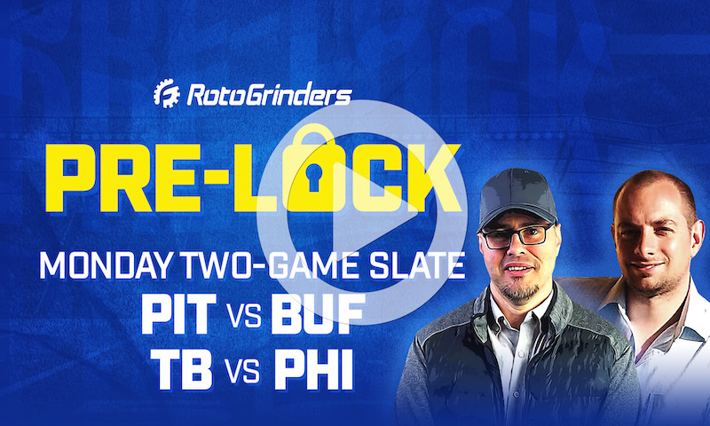 DraftKings & FanDuel NFL DFS Monday Pre-Lock - Wild Card Football (1/15/24)