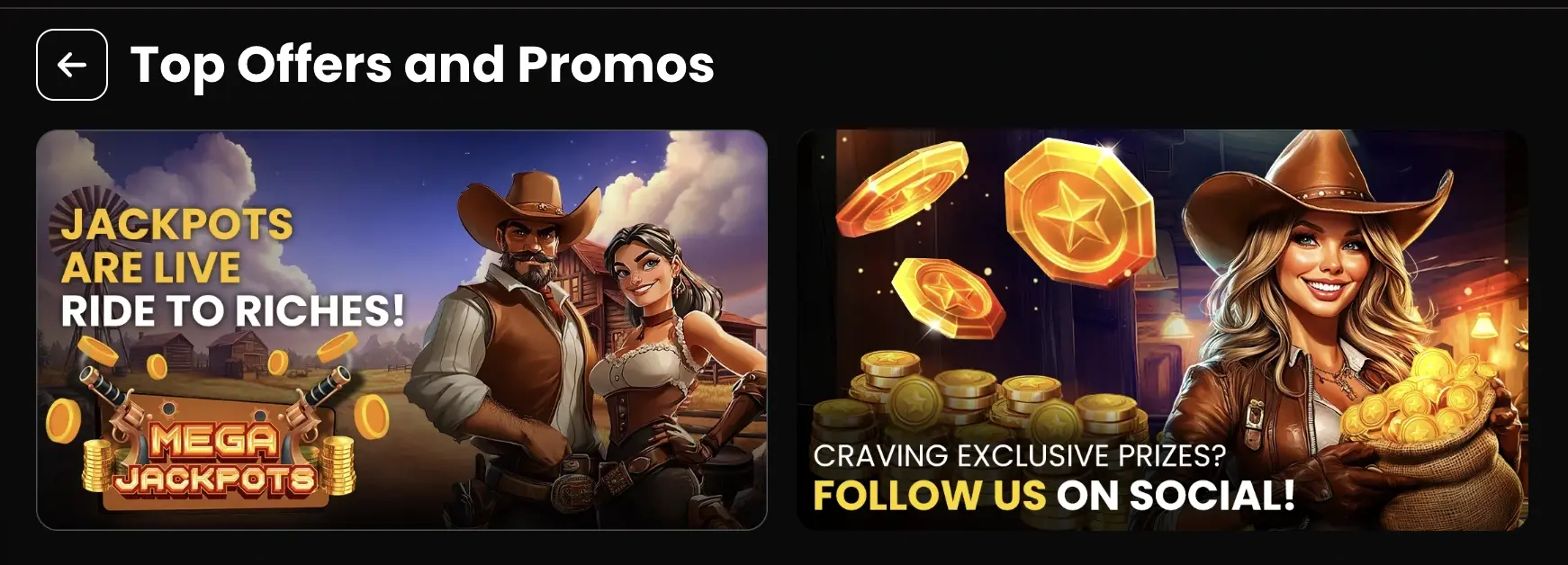 Mega Bonanza promo code existing promotions.