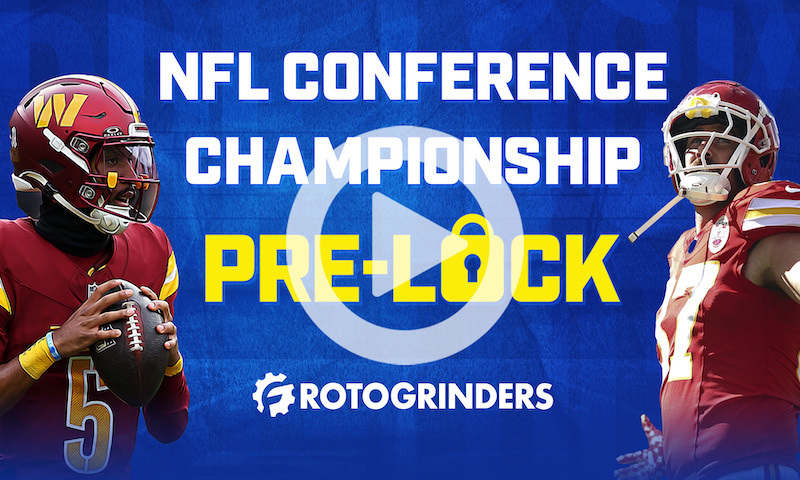NFL DFS Pre-Lock Show: Conference Championships
